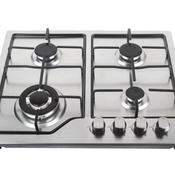 BUILT-IN 4 GAS STAINLESS