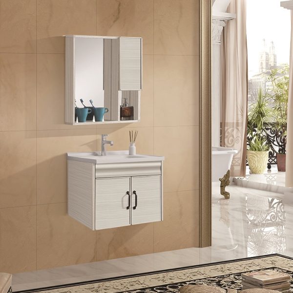 Bathroom Cabinet With Mirror K-9270- wall-mounted Vanity Unit for Modern Bathrooms