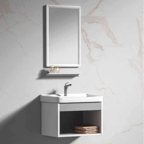 Bathroom Cabinet With Mirror k-9915- wall-mounted Vanity Unit for Modern Bathrooms
