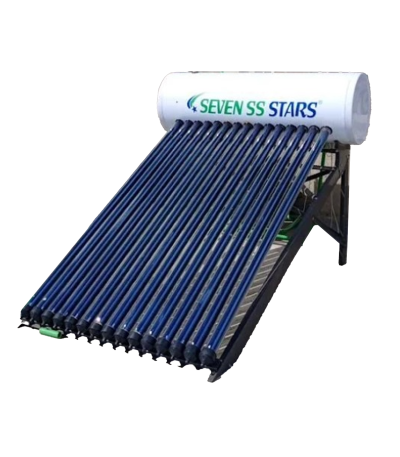 150L seven Stars Solar non-pressurized solar water heater -White