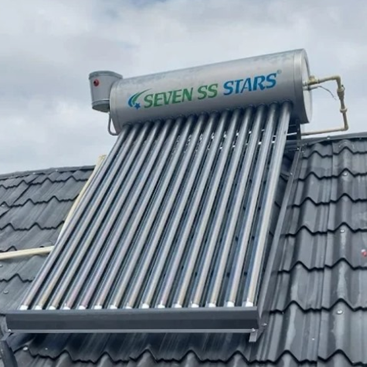 150L Stainless Seven Stars Non-Pressurized Solar Water Heat