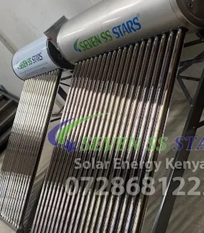 200L Stainless Seven Stars Non-Pressurized Solar