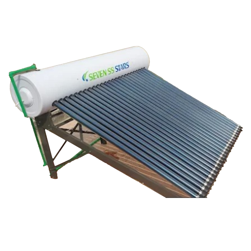 250L Pressurized Seven Stars Solar Water Heater -white