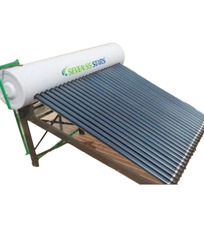 250L Pressurized Seven Stars Solar Water Heater -white