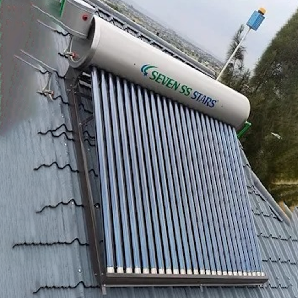 250L Stainless Seven Stars Non-Pressurized Solar