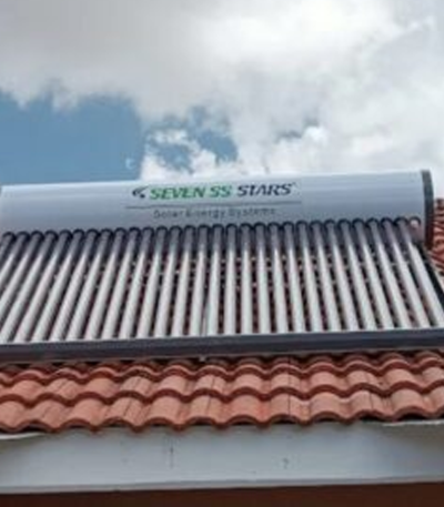 350L Seven Stars Non-Pressurized Solar Water Heater-White