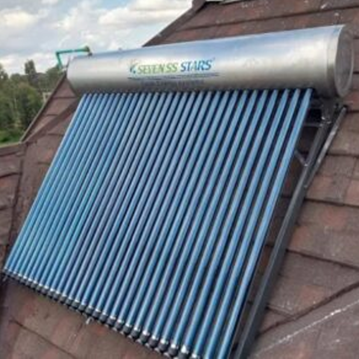 350L Stainless Seven Stars Non-pressurized SWH