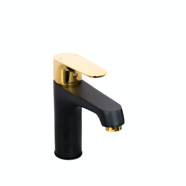 Durable basin mixer