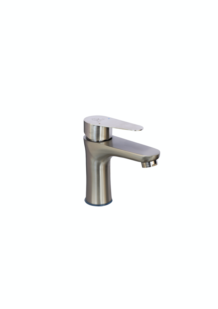 Durable basin mixer