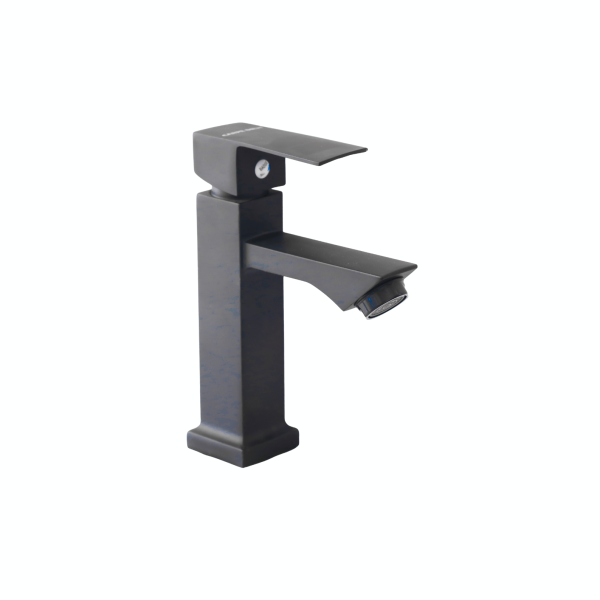 durable black basin tap