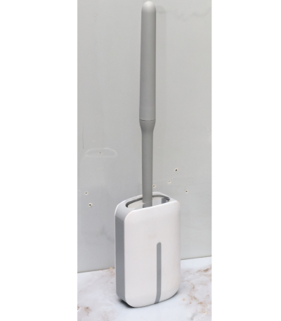 White Silicone Toilet Brush