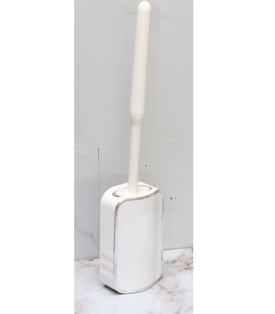 While Silicone Wall-Mounting Toilet Brush