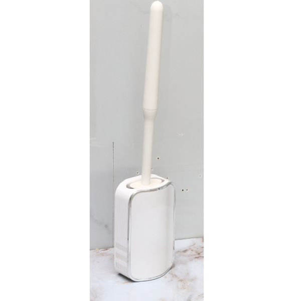 While Silicone Wall-Mounting Toilet Brush