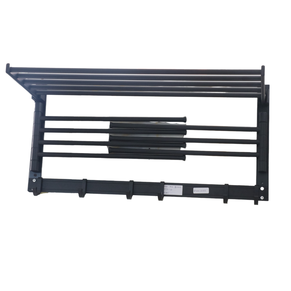 Untitled design (9) Matte Black Towel rack - Image 1
